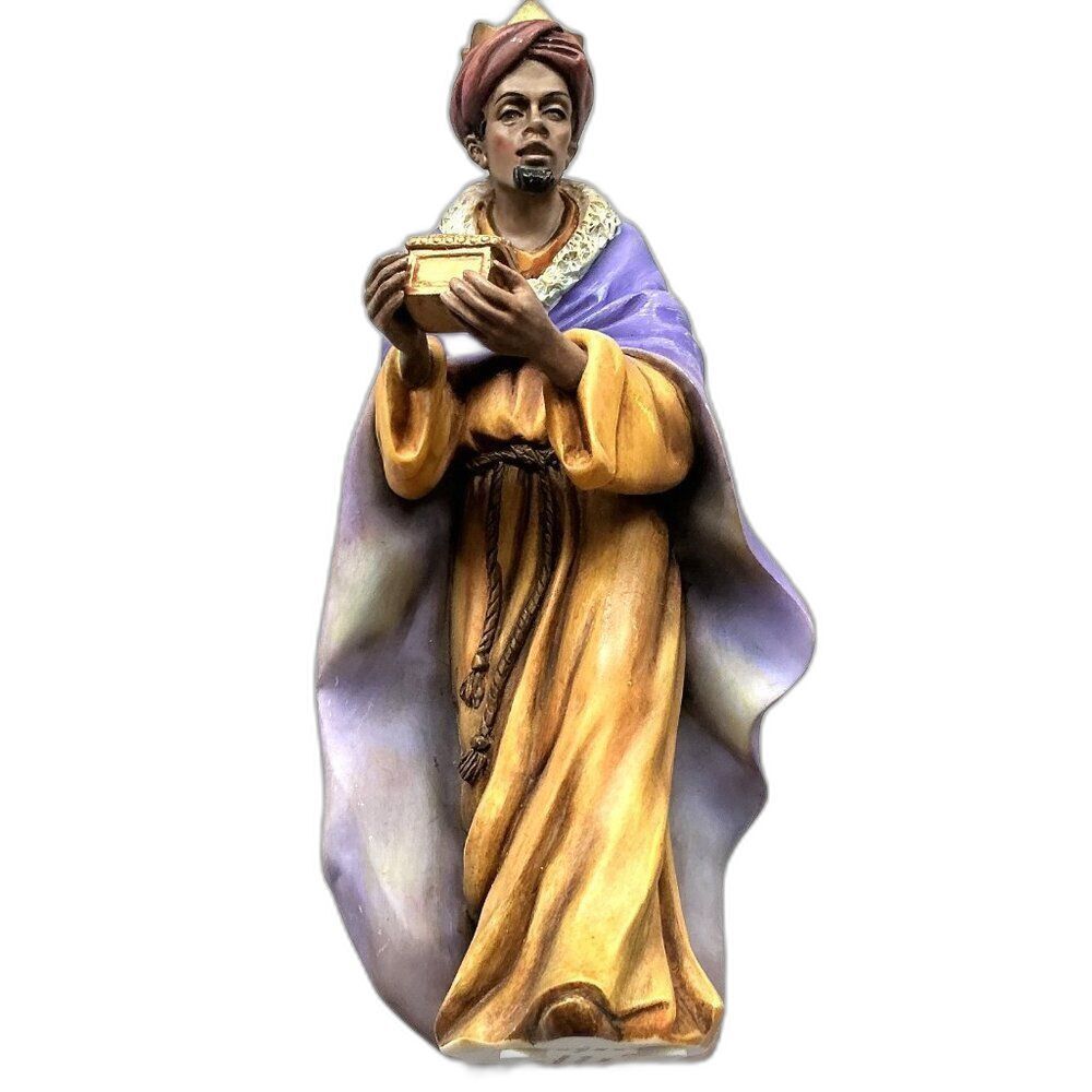 Vintage 2001 Lang & Wise Holy Night Wiseman Balthasar Figurine 1st Edition by St